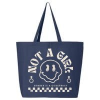 Not A Girl Non Binary  Gender Is A Construct 25L Jumbo Tote