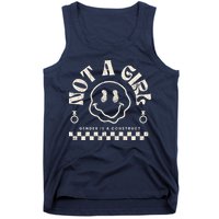 Not A Girl Non Binary  Gender Is A Construct Tank Top