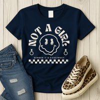Not A Girl Non Binary  Gender Is A Construct Womens T-Shirt
