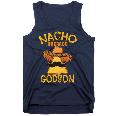 Nacho Average Godson Male Godchild Cinco De Mayo Party Tank Top