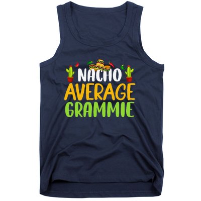 Nacho Average Grammie Cinco De Mayo Mexican Matching Family Tank Top