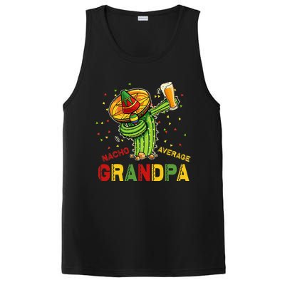 Nacho Average Grandpa Fiesta Cinco De Mayo Cactus Mariachi PosiCharge Competitor Tank