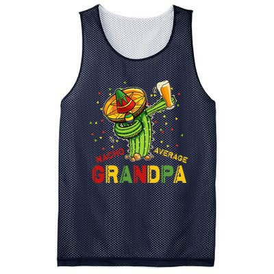 Nacho Average Grandpa Fiesta Cinco De Mayo Cactus Mariachi Mesh Reversible Basketball Jersey Tank