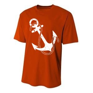 Nautical Anchor Great Gift Performance Sprint T-Shirt