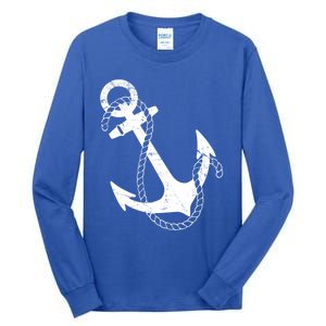 Nautical Anchor Great Gift Tall Long Sleeve T-Shirt