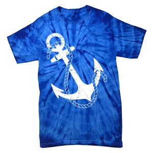 Nautical Anchor Great Gift Tie-Dye T-Shirt