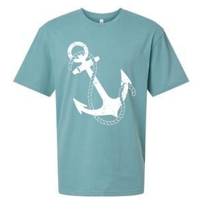 Nautical Anchor Great Gift Sueded Cloud Jersey T-Shirt