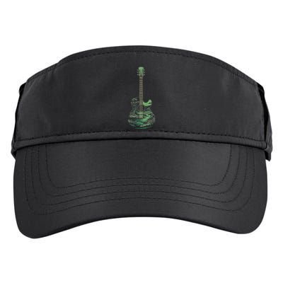 Nature Acoustic Guitar Forest Landscape Adult Drive Performance Visor