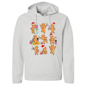 Nail Art Gift Performance Fleece Hoodie