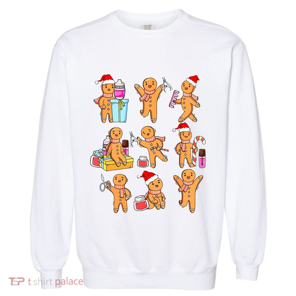 Nail Art Gift Garment-Dyed Sweatshirt