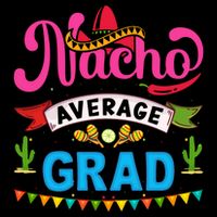 Nacho Average Grad Cinco De Mayo 16 in Basic Backpack
