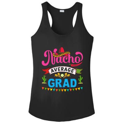 Nacho Average Grad Cinco De Mayo Ladies PosiCharge Competitor Racerback Tank