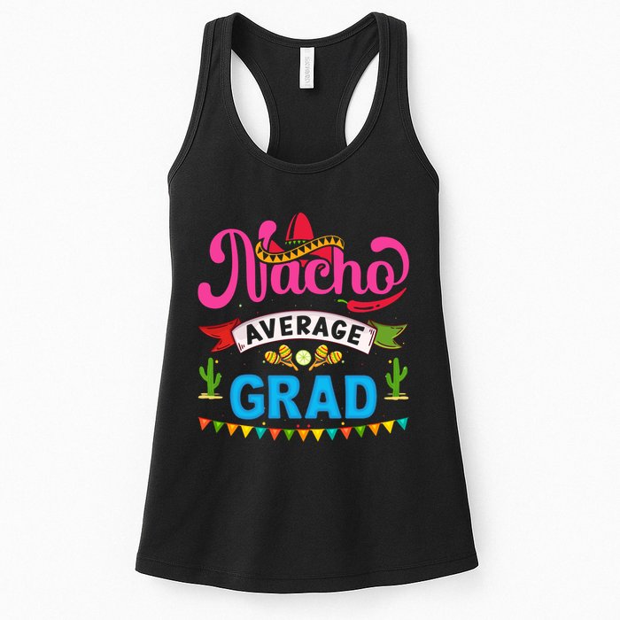 Nacho Average Grad Cinco De Mayo Womens Tank Top