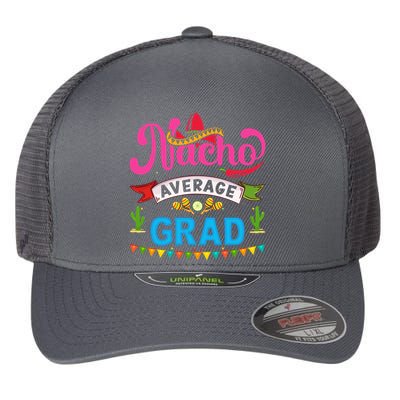 Nacho Average Grad Cinco De Mayo Flexfit Unipanel Trucker Cap