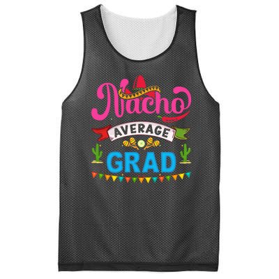 Nacho Average Grad Cinco De Mayo Mesh Reversible Basketball Jersey Tank