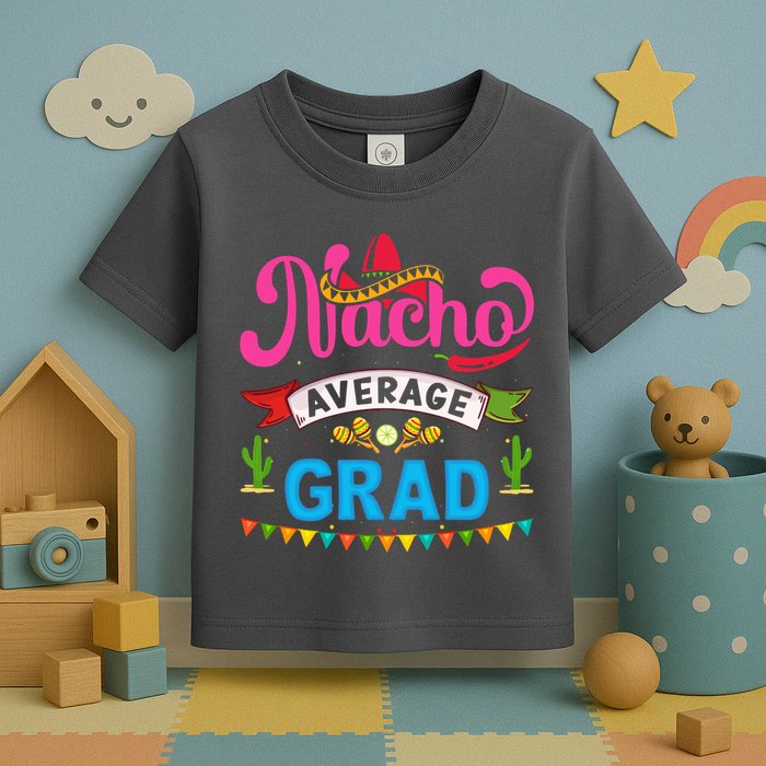 Nacho Average Grad Cinco De Mayo Toddler T-Shirt