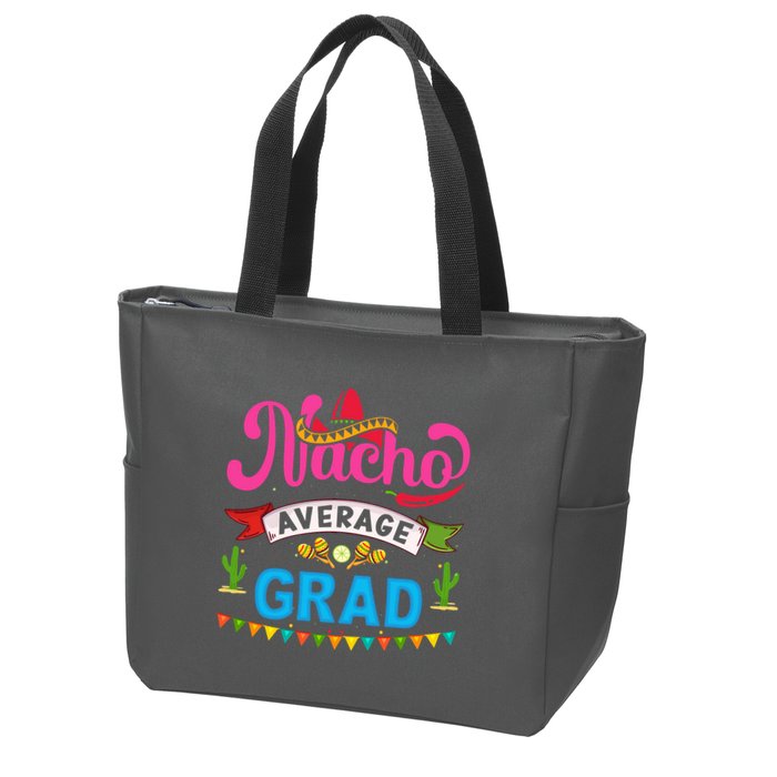 Nacho Average Grad Cinco De Mayo Zip Tote Bag