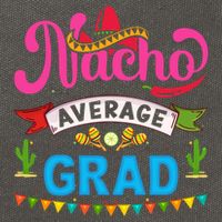 Nacho Average Grad Cinco De Mayo Cotton Canvas Backpack