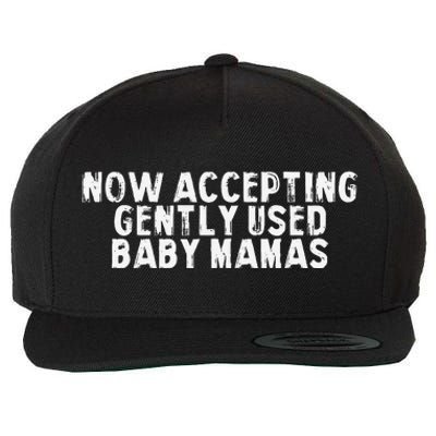 Now Accepting Gently Used Baby Mamas Wool Snapback Cap