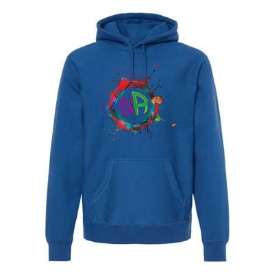 Narcotics Anonymous Gift Sobriety Funny Gift Logo Aa Na Cool Gift Premium Hoodie