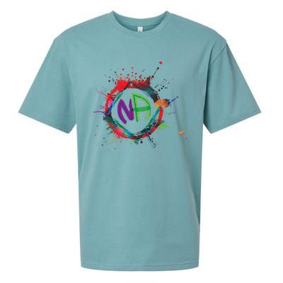 Narcotics Anonymous Gift Sobriety Funny Gift Logo Aa Na Cool Gift Sueded Cloud Jersey T-Shirt