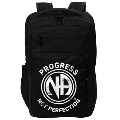 Narcotics Anonymous Gift Progress Not Perfection Aa Na Gift Impact Tech Backpack