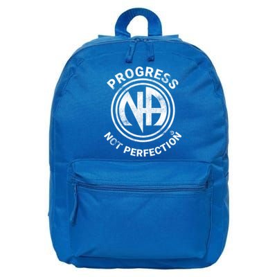 Narcotics Anonymous Gift Progress Not Perfection Aa Na Gift 16 in Basic Backpack