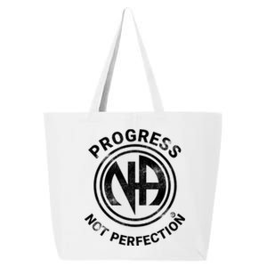 Narcotics Anonymous Gift Progress Not Perfection Aa Na Gift 25L Jumbo Tote