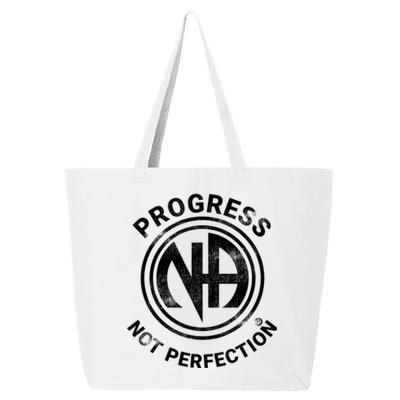 Narcotics Anonymous Gift Progress Not Perfection Aa Na Gift 25L Jumbo Tote