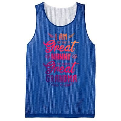 Nanny Aupair Grandma Sitter Gift Mesh Reversible Basketball Jersey Tank