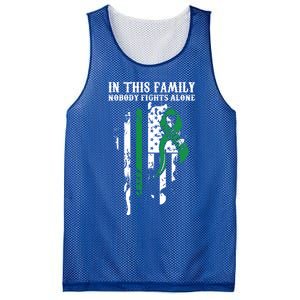 Nobody Alonefunny Gift Traumatic Brain Injury Awareness Ribbon Gift Mesh Reversible Basketball Jersey Tank