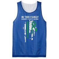 Nobody Alonefunny Gift Traumatic Brain Injury Awareness Ribbon Gift Mesh Reversible Basketball Jersey Tank