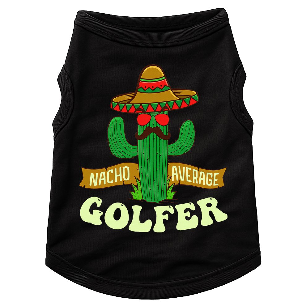 Nacho Average Golfer Tournament Hobby Doggie Tank