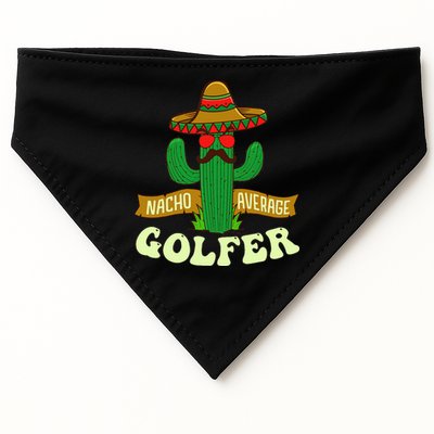 Nacho Average Golfer Tournament Hobby USA-Made Doggie Bandana