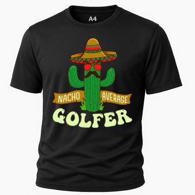 Nacho Average Golfer Tournament Hobby Performance Shirt