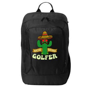 Nacho Average Golfer Tournament Hobby City Backpack