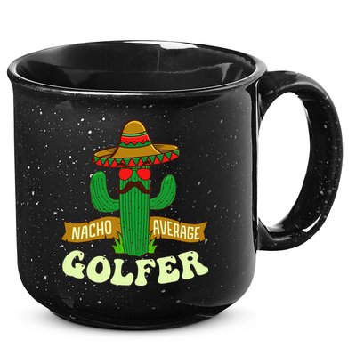 Nacho Average Golfer Tournament Hobby 15oz Campfire Ceramic Mug