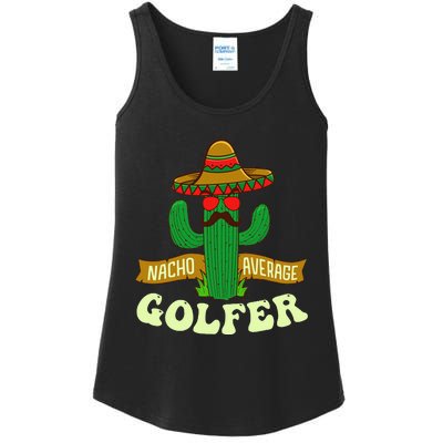 Nacho Average Golfer Tournament Hobby Ladies Essential Tank