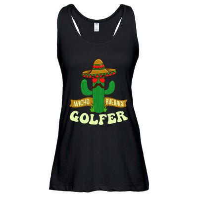 Nacho Average Golfer Tournament Hobby Ladies Essential Flowy Tank