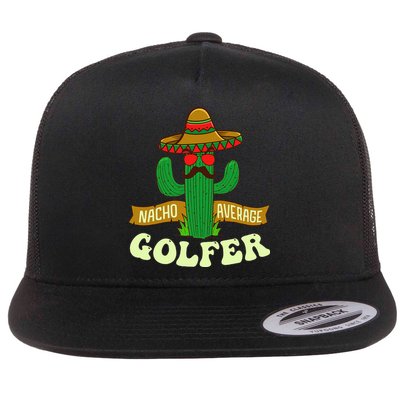 Nacho Average Golfer Tournament Hobby Flatbill Hat