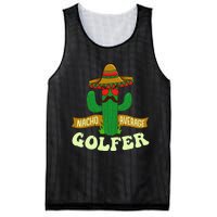 Nacho Average Golfer Tournament Hobby Mesh Reversible Basketball Jersey Tank