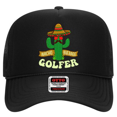 Nacho Average Golfer Tournament Hobby Trucker Hat