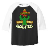 Nacho Average Golfer Tournament Hobby Toddler Fine Jersey T-Shirt