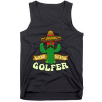 Nacho Average Golfer Tournament Hobby Tank Top