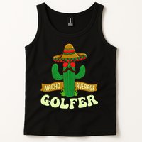 Nacho Average Golfer Tournament Hobby Tank Top