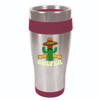 Nacho Average Golfer Tournament Hobby 16oz Travel Tumbler