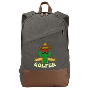 Nacho Average Golfer Tournament Hobby Cotton Canvas Backpack