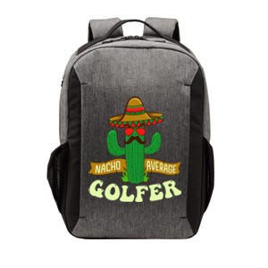 Nacho Average Golfer Tournament Hobby Vector Backpack