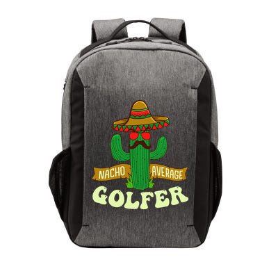 Nacho Average Golfer Tournament Hobby Vector Backpack
