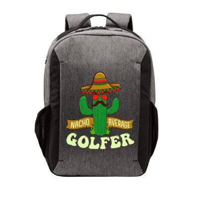 Nacho Average Golfer Tournament Hobby Vector Backpack